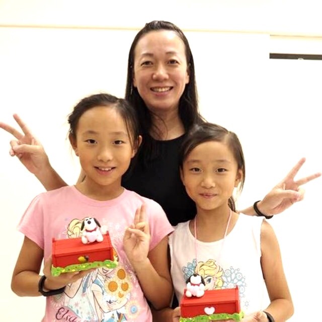 買秀香和她的兩個女兒